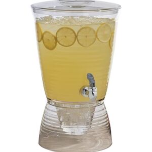 Clear Beverage Dispenser with Spigot